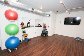 Yoga at Mariposa Lofts, Atlanta, Georgia